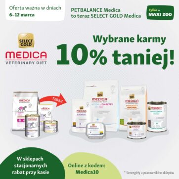 Złap 10% rabatu na wybrane karmy