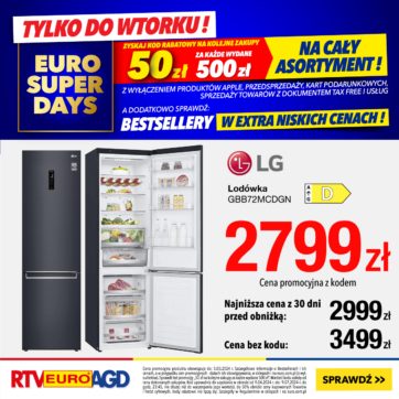 Euro Super Days w RTV EURO AGD!