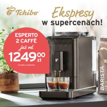 Ekspresy w super cenach w Tchibo!
