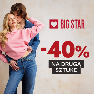 -40% NA DRUGĄ SZTUKĘ.