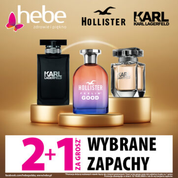 Wybrane zapachy 2+1 za grosz