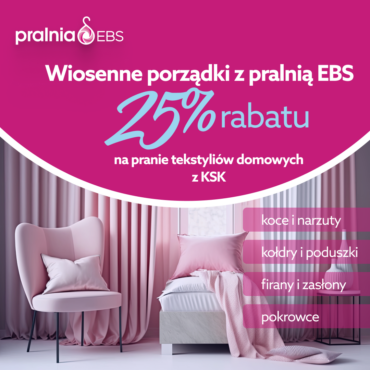 ð¸ Wiosenne porządki z Pralnią EBS – nie zostawiaj prania na ostatnią chwilę! ð§º