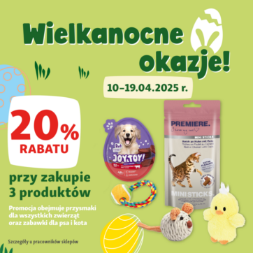Wielkanocne okazje w Maxi Zoo! ð£